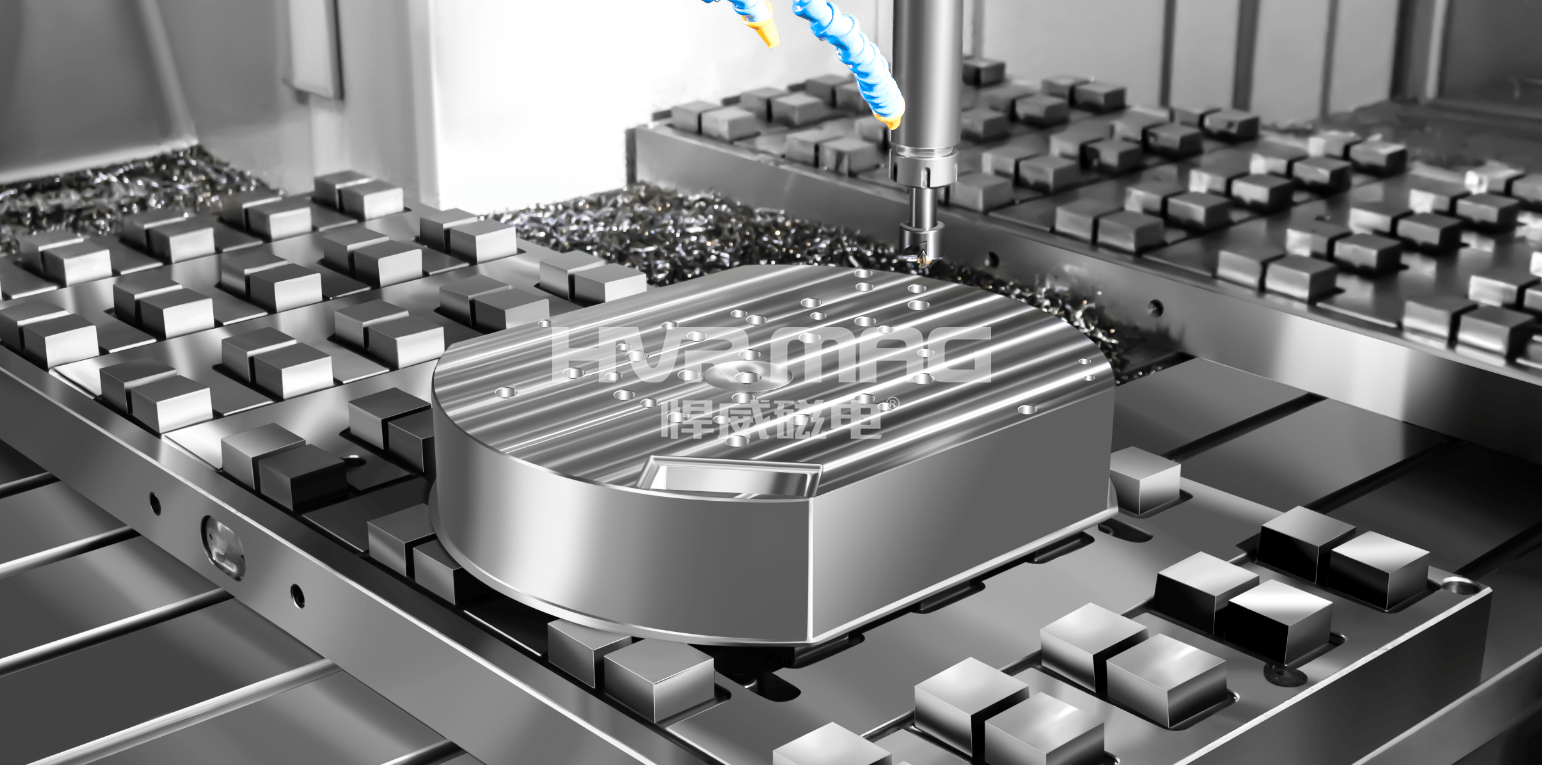 悍威磁电研发的电永磁吸盘，将精加工效率提升60% 